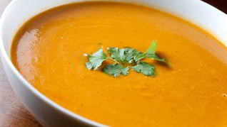 Рецепт Супа-пюре с нутом и карри