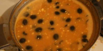 Шаг 9: супа-пюре томатного с брынзой