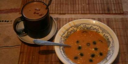 Шаг 11: супа-пюре томатного с брынзой