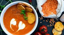 Рецепт Свекольно-чечевичного суп-пюре