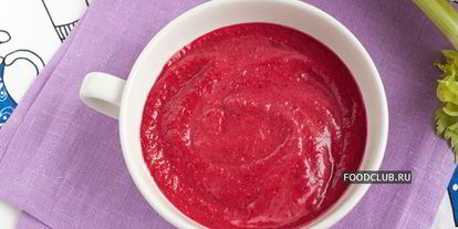 Шаг 7: свекольного супа-пюре