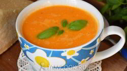 Рецепт Томатного супа-пюре со сливками