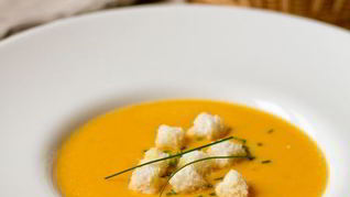 Рецепт Тыквенного супа-пюре на кокосовом молоке