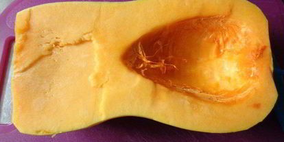 Шаг 1: тыквенного супа-пюре с грибами и перцем чили