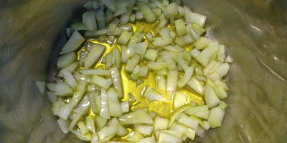 Шаг 2: тыквенного супа-пюре с грибами и перцем чили