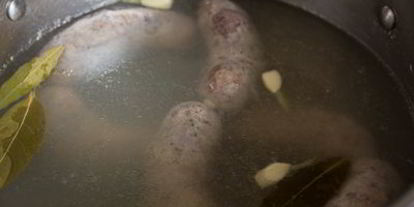 Шаг 2: супа с деревенскими колбасками и нутом