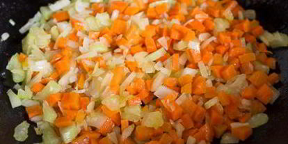 Шаг 4: супа с деревенскими колбасками и нутом