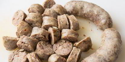 Шаг 7: супа с деревенскими колбасками и нутом