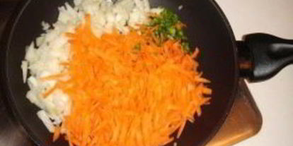 Шаг 3: супа с фрикадельками и томатной пастой