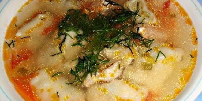 Рецепт супа с галушками в мультиварке