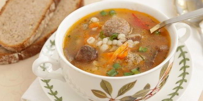 Рецепт супа с голландской крупой