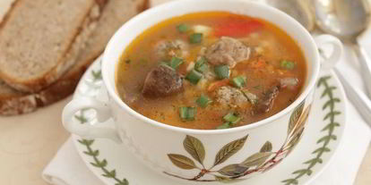 Шаг 7: супа с голландской крупой