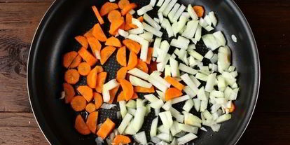 Шаг 4: супа с кабачками и рисом