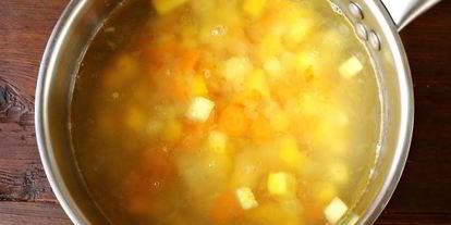 Шаг 8: супа с кабачками и рисом