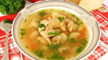 Рецепт Супа с курицей в мультиварке