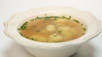 Рецепт Супа с манными клецками