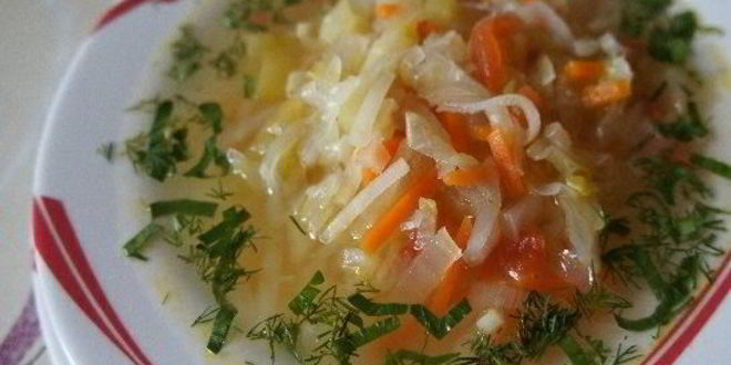 Рецепт супа, сжигающего калории