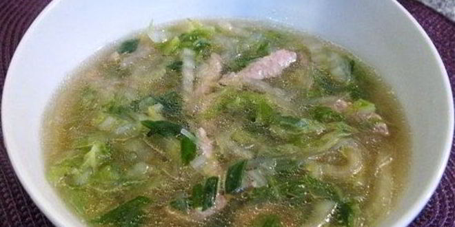 Рецепт супа в воке