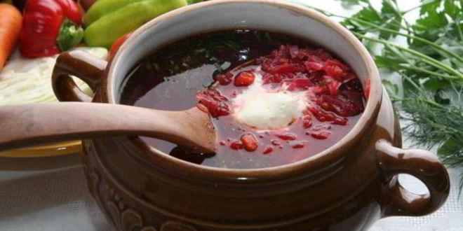 Рецепт горячего свекольника