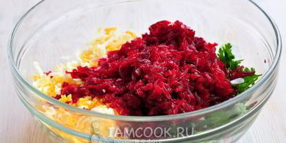 Шаг 4: холодного свекольника на кефире