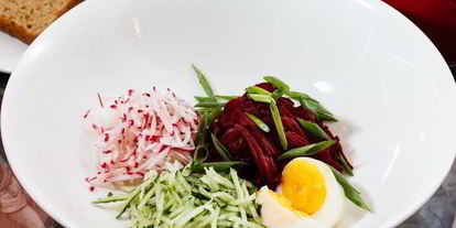 Шаг 2: холодного свекольника