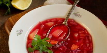 Шаг 8: постного горячего свекольника