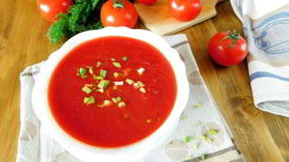 Рецепт Постного свекольника с помидорами