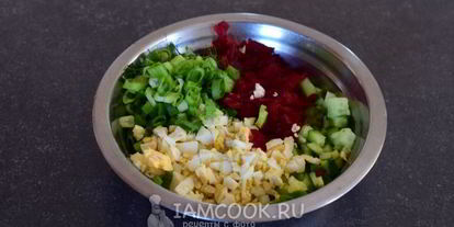 Шаг 8: свекольника из маринованной свеклы из банки