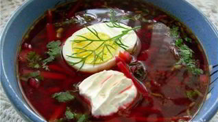 Рецепт Свекольника холодного классического