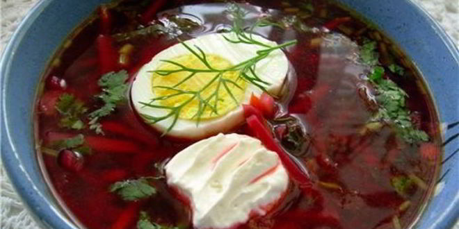 Рецепт Свекольника холодного классического