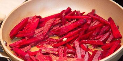 Шаг 9: свекольника холодного с ботвой