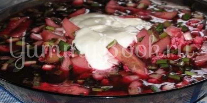 Рецепт свекольника холодного