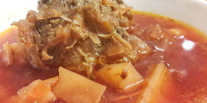 Рецепт Свекольника классического с мясом