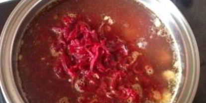 Шаг 10: свекольника классического