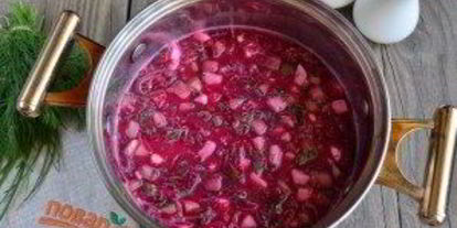 Шаг 7: свекольника на хлебном квасе