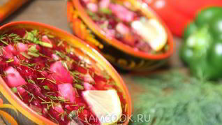 Рецепт Свекольника с курицей