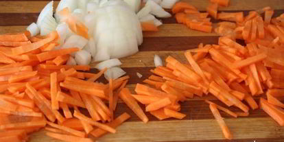 Шаг 3: свекольника с цыпленком