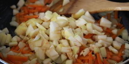 Шаг 4: свекольника с цыпленком