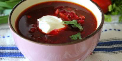 Шаг 8: свекольника с цыпленком