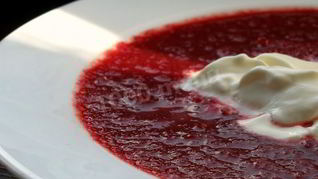 Рецепт Свекольного постного крема-супа