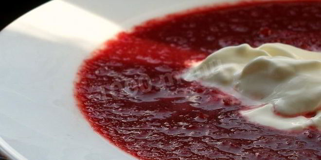 Рецепт Свекольного постного крема-супа