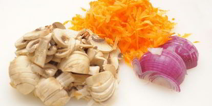 Шаг 1: легкого сырно-креветочный суп