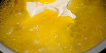 Шаг 5: легкого сырно-креветочный суп