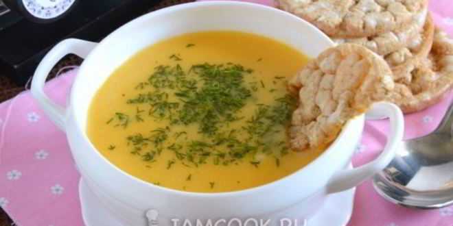 Рецепт сырного крема-супа с грудинкой