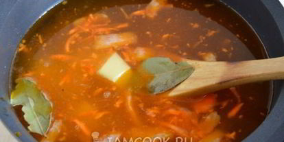 Шаг 5: сырного крема-супа с грудинкой