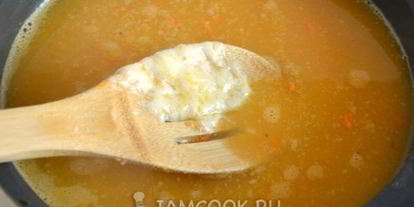 Шаг 7: сырного крема-супа с грудинкой