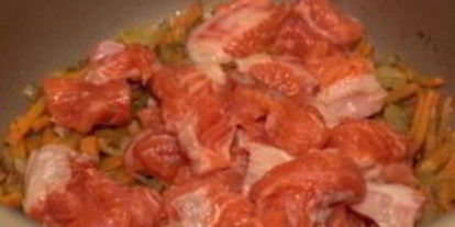 Шаг 3: сырного рыбного супа