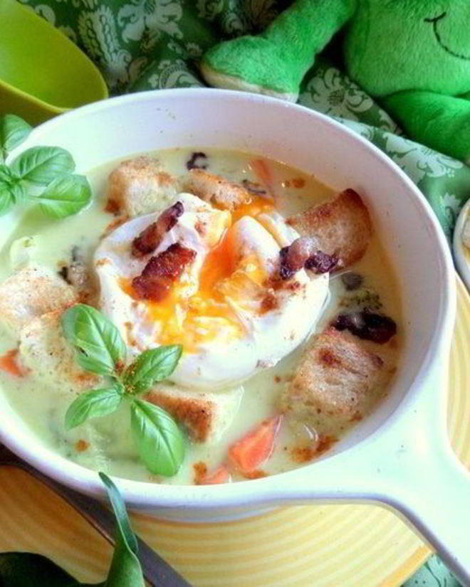 Рецепт сырного супа ностальгия