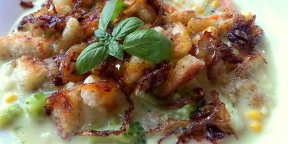 Шаг 20: сырного супа ностальгия