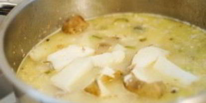 Шаг 4: сырного супа-пюре с брокколи